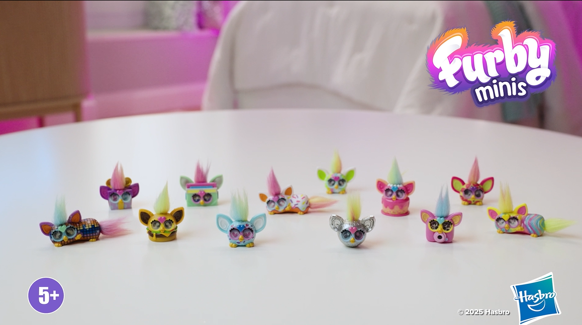 Amazon.com: Furby Minis 12 Pack of Tiny Toy Figures, 1 Inch